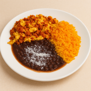 huevito con chorizo