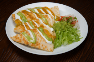 quesadillas (flour tortilla)